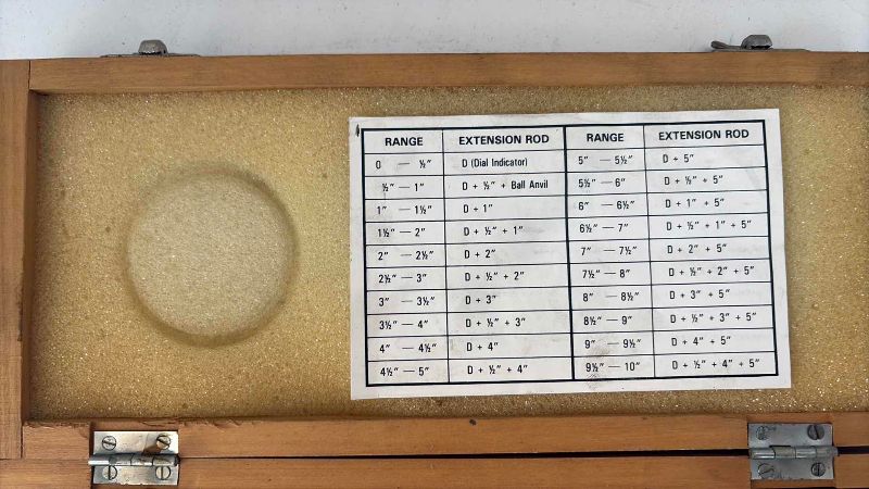 Photo 1 of BAKER DIAL DEPTH GAUGE