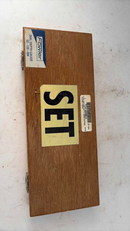 Photo 1 of FOWLER DIAL DEPTH GAUGE 0-.22”