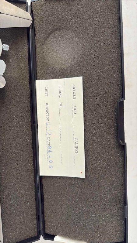 Photo 1 of DIAL CALIPER 0-6”