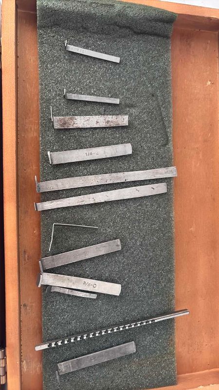 Photo 1 of DUMONT GREENFIELD KEYWAY BROACH SET OF 18