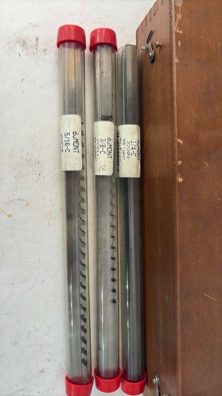 Photo 1 of DUMONT GREENFIELD KEYWAY BROACH SET OF 18