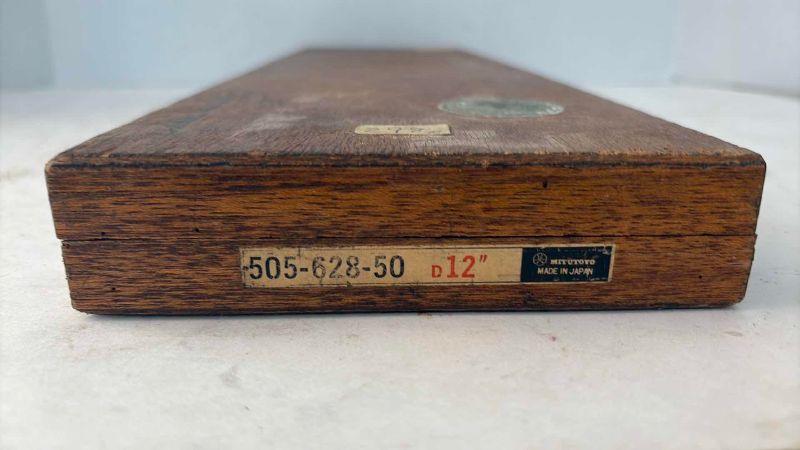 Photo 1 of MITUTOYO 12” DEPTH GAUGE AND CASE