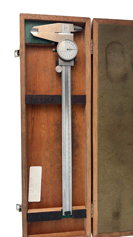Photo 1 of MITUTOYO 12” DEPTH GAUGE AND CASE