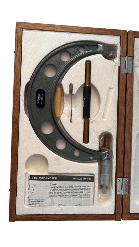 Photo 1 of MITUTOYO 103-145 200-225/0.01MM OUTSIDE MICROMETER