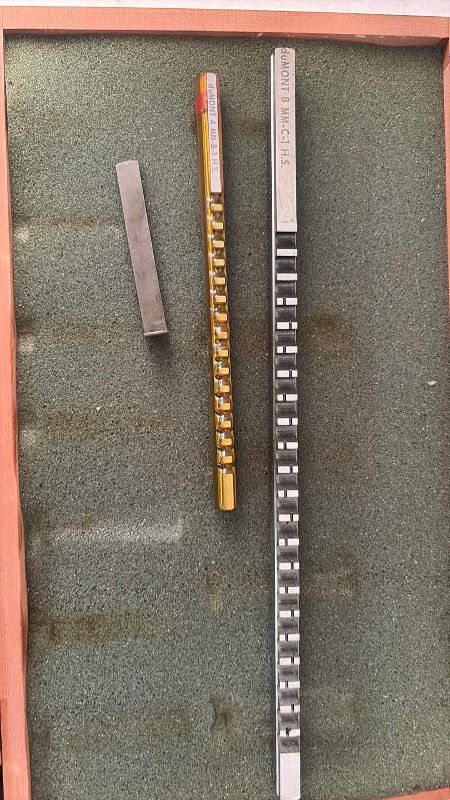 Photo 1 of $400 DUMONT FRACTIONAL KEYWAY BROACH SET