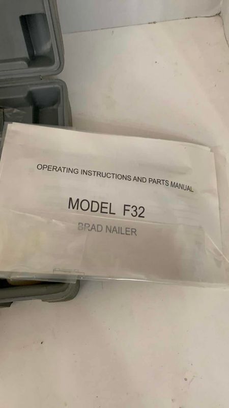 Photo 1 of BRAD NAILER MODEL F32