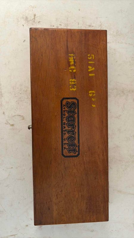 Photo 1 of STARRETT PRECISION BEVEL VERNIER PROTRACTOR