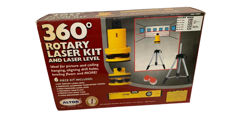 Photo 1 of 360 DEGREES ROTARY LASER KIT AND LASER LEVEL