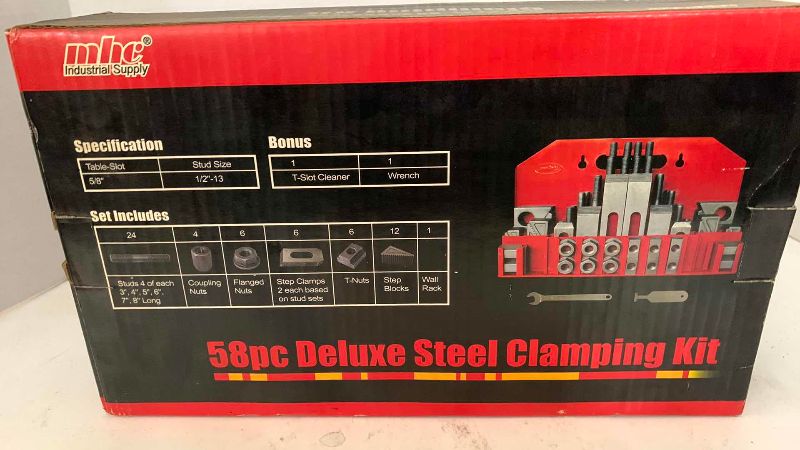 Photo 1 of MHC 58 PIECE DELUXE CLAMPING KIT