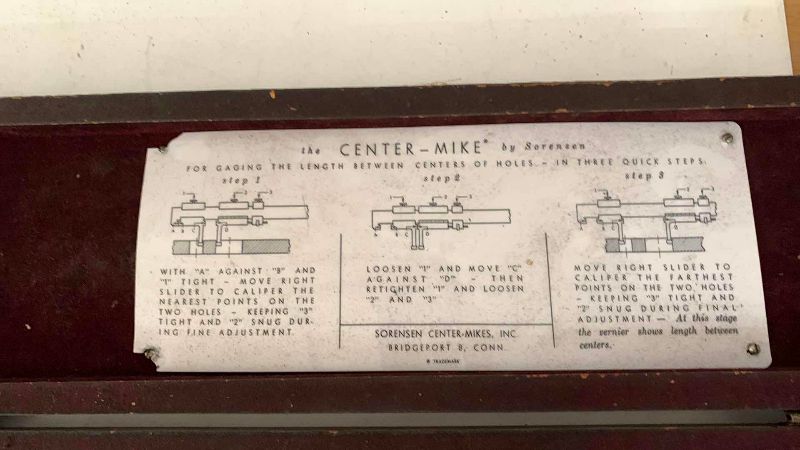 Photo 1 of SORENSON CENTER-MIKE BROWN 12” HOLE LOCATION GAUGE