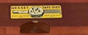 Photo 1 of VINTAGE HEXSET TAP AND DIES