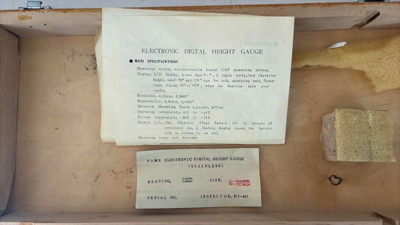 Photo 1 of VINTAGE ELECTRONIC DIGITAL HEIGHT GUIDE