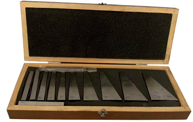 Photo 1 of TOOLS ANGLE GAUGE BLOCK SET WITH CASE