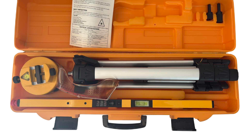 Photo 1 of JOHNSON LASER LEVEL TRIPOD BEAN TOOL KIT #9105