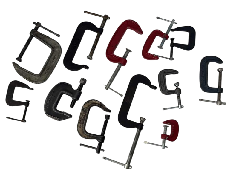 Photo 1 of ASSORTED C CLAMPS