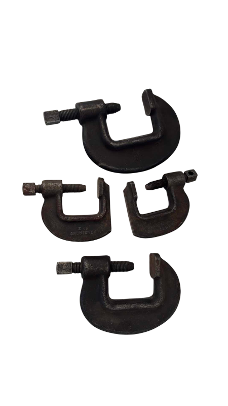 Photo 1 of ASSORTED HEAVY DUTY C CLAMPS