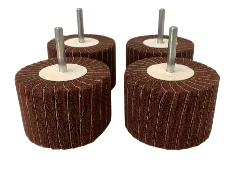 Photo 1 of MOUNTED FLAP WHEELS 3" X 2" X 1/4"