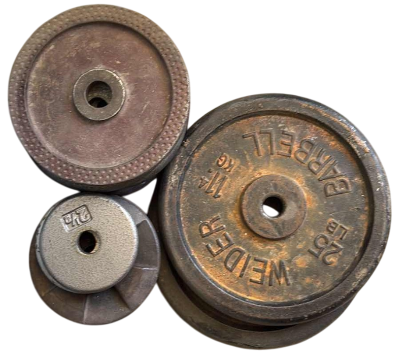 Photo 1 of ASSORTED WEIGHTS FOR WEIGHTLIFTING