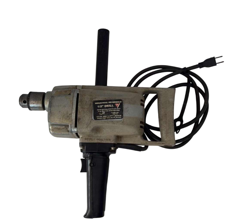 Photo 1 of VINTAGE CHICAGO INDUSTRIAL 1/2” DRILL