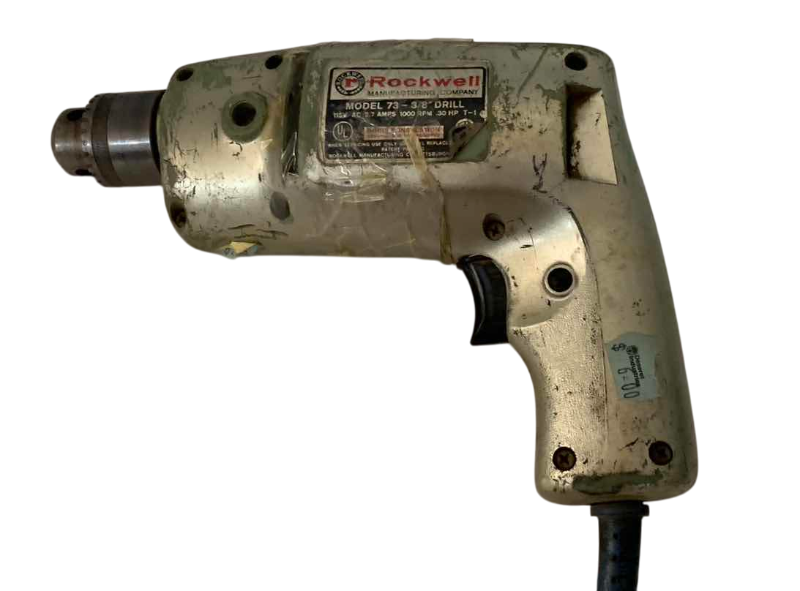 Photo 1 of VINTAGE ROCKWELL ELECTRIC DRILL MODEL 73 3/8"