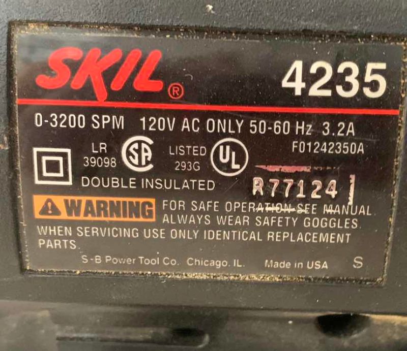 Photo 1 of SKIL JIGSAW MODEL # 4235