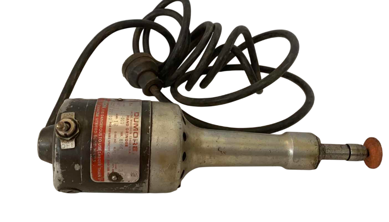 Photo 1 of VINTAGE DUMORE SERIES 10 HAND GRINDER KNOWN FOR PRECIISION TOOL AND DIE WORK