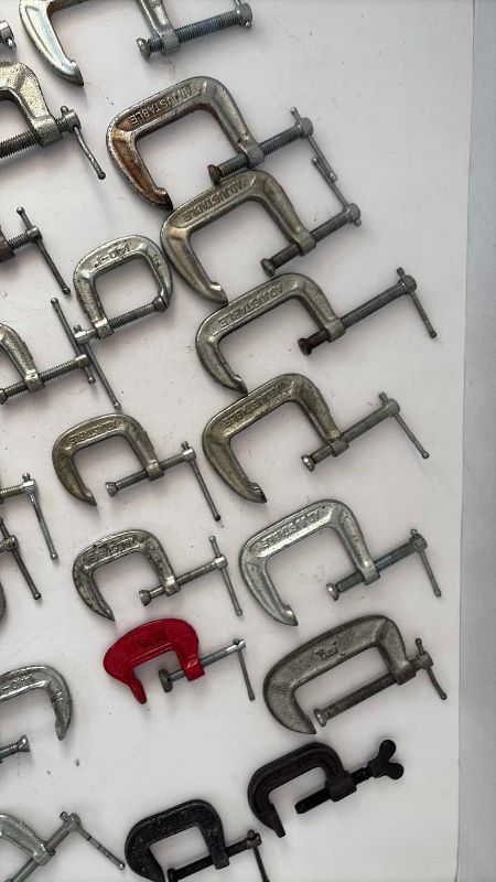 Photo 1 of 21-PCS MINI C CLAMPS