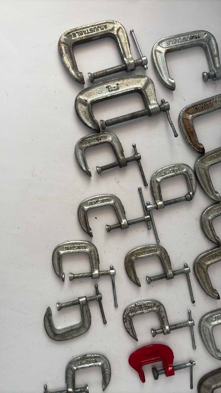 Photo 1 of 21-PCS MINI C CLAMPS