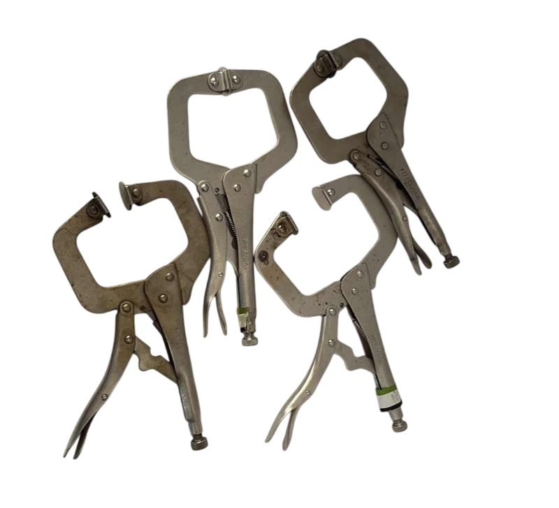 Photo 1 of 4-PCS PITTSBURGH C CLAMP