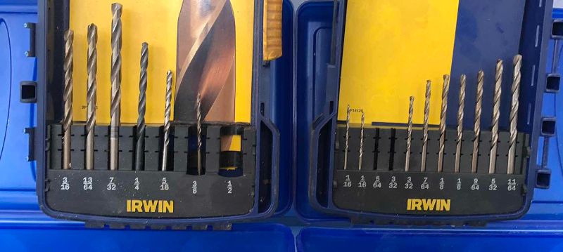 Photo 1 of DRILL BITS VARIOUS TYPES AND SIZES