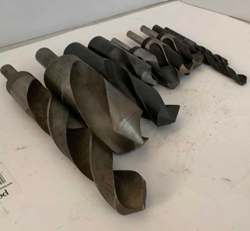 Photo 1 of DRILL BITS VARIOUS TYPES AND SIZES