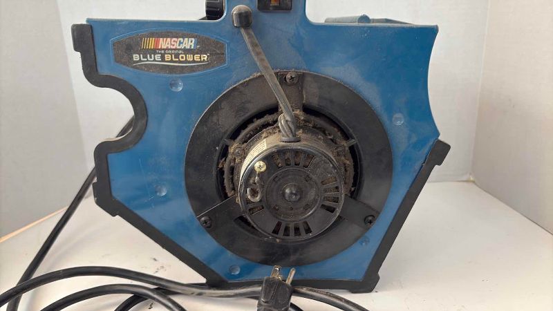 Photo 1 of NASCAR BLUE BLOWER PORTABLE FAN