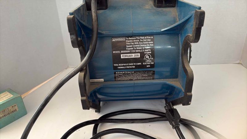 Photo 1 of NASCAR BLUE BLOWER PORTABLE FAN