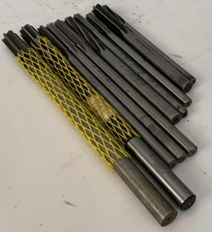 Photo 1 of  CHUCKING REAMERS 10 PCS