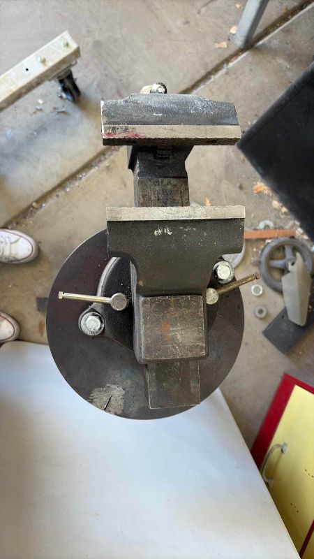 Photo 1 of WILTON VISE WITH CUSTOM STAND 34"