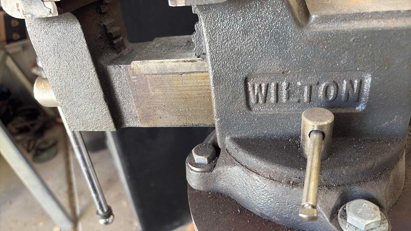 Photo 1 of WILTON VISE WITH CUSTOM STAND 34"