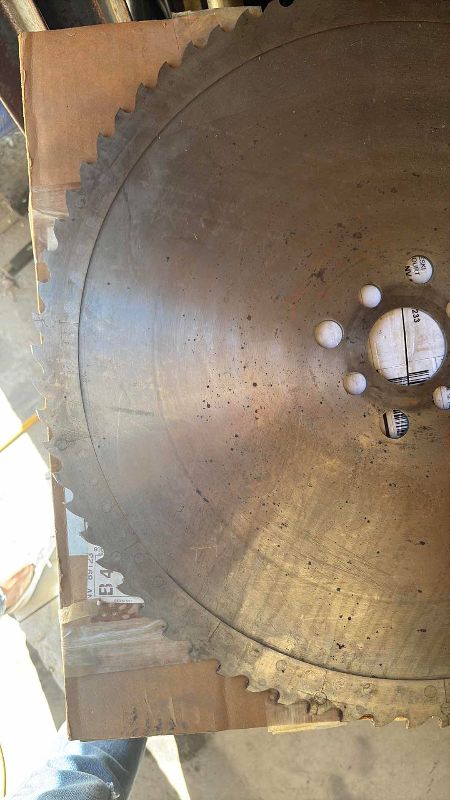 Photo 1 of 19" FINE CUT CIRCULAR SAW BLADE 
