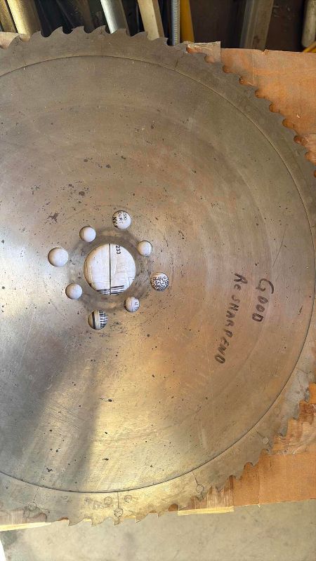 Photo 1 of 19" FINE CUT CIRCULAR SAW BLADE 