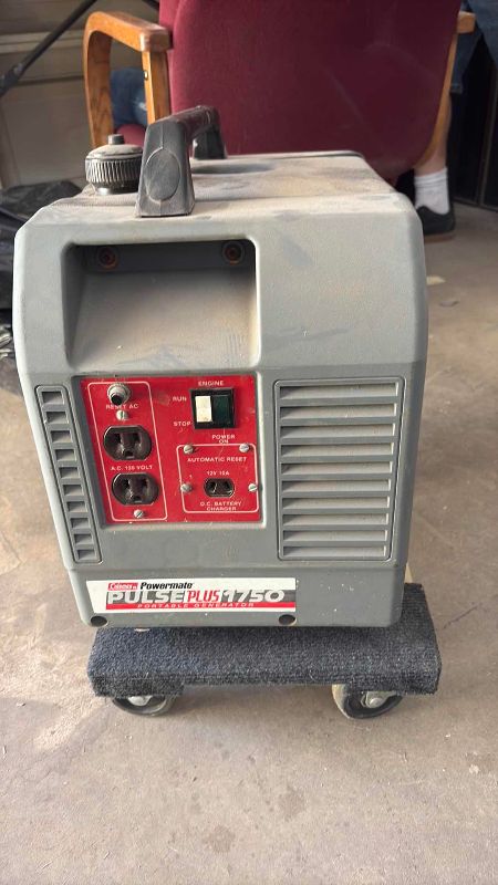 Photo 1 of COLEMAN POWERMATE PLUS 1750 PORTABLE GENERATOR