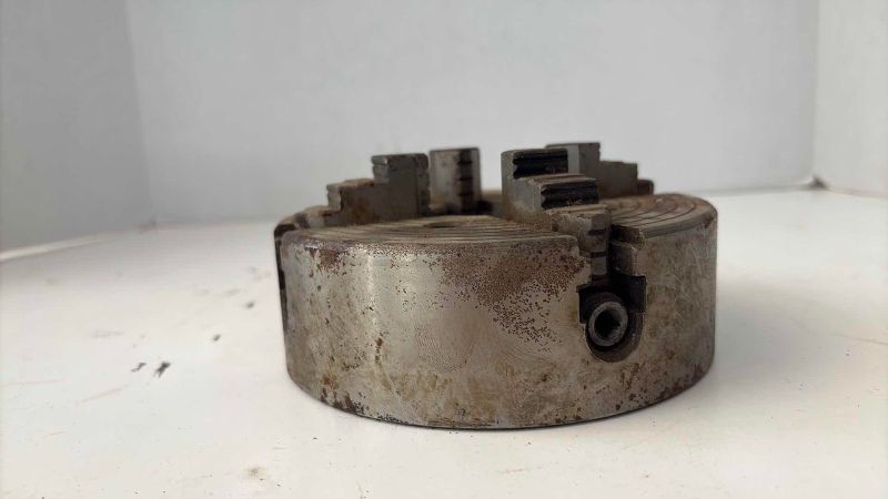 Photo 1 of $350 SUNALKAH 4 JAW INDEPENDENT LATHE CHUCK 6”