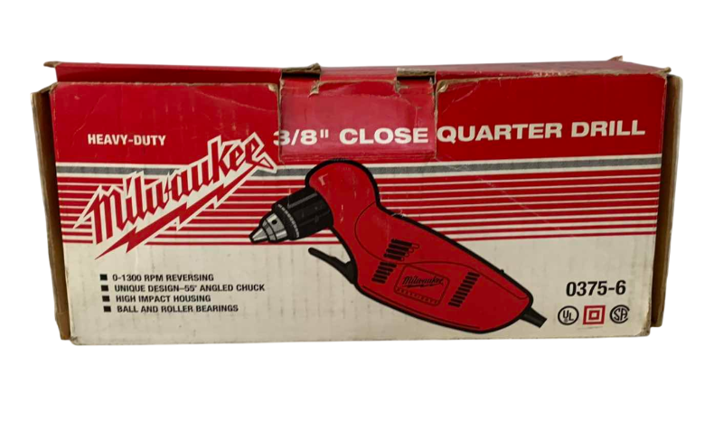 Photo 1 of MILWAUKEE 3/8” CLOSE QUARTER DRILL