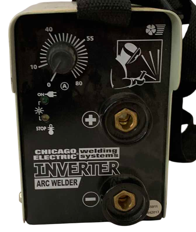 Photo 1 of CHICAGO ELECTRIC 80 AMP INVERTER ARC WELDER 9110