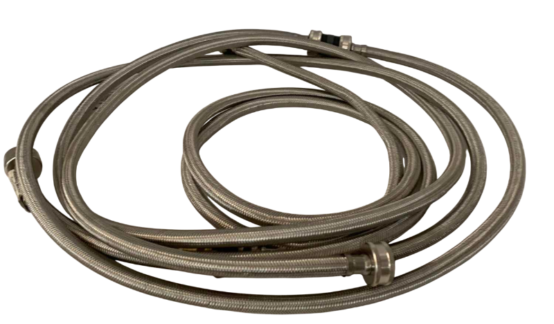 Photo 1 of BRAIDED STAINLESS STEEL WASHING MACHINE HOSES