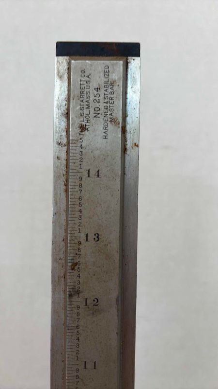 Photo 1 of STARRETT MASTER VERNIER GAUGE 14"