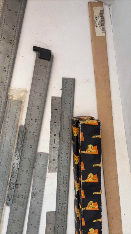 Photo 1 of 20-PCS VARIOUS RULERS