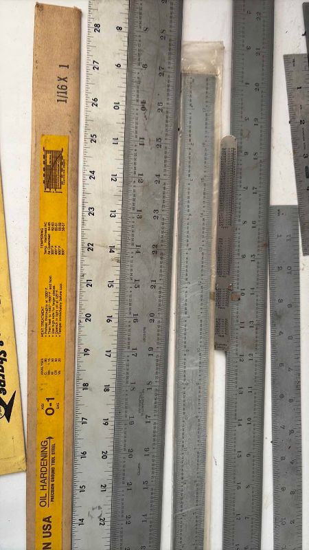Photo 1 of 20-PCS VARIOUS RULERS