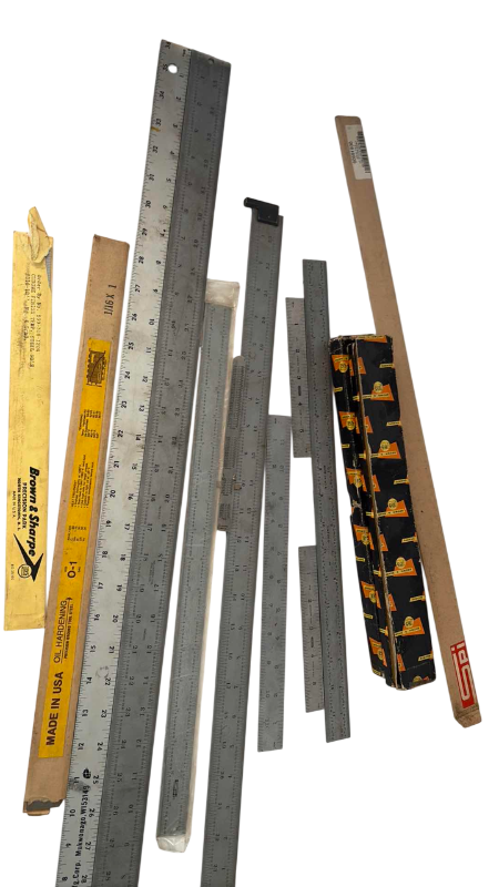 Photo 1 of 20-PCS VARIOUS RULERS