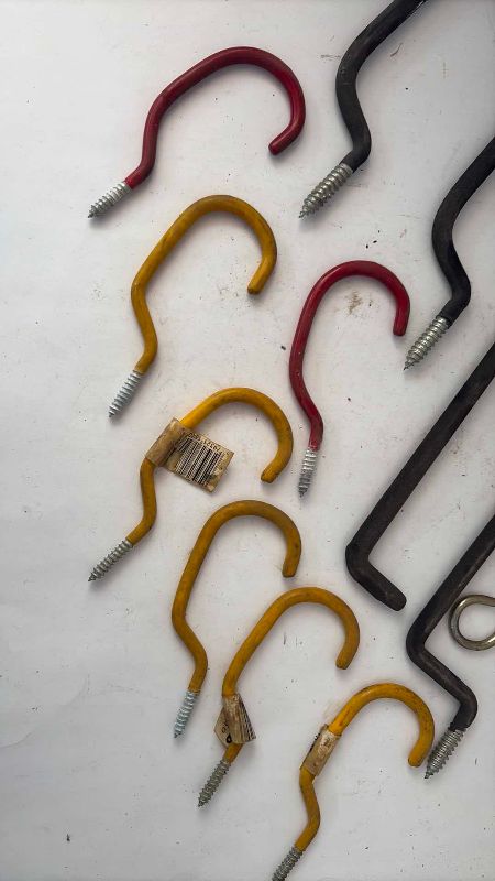 Photo 1 of 14-PCS STORAGE HOOKS