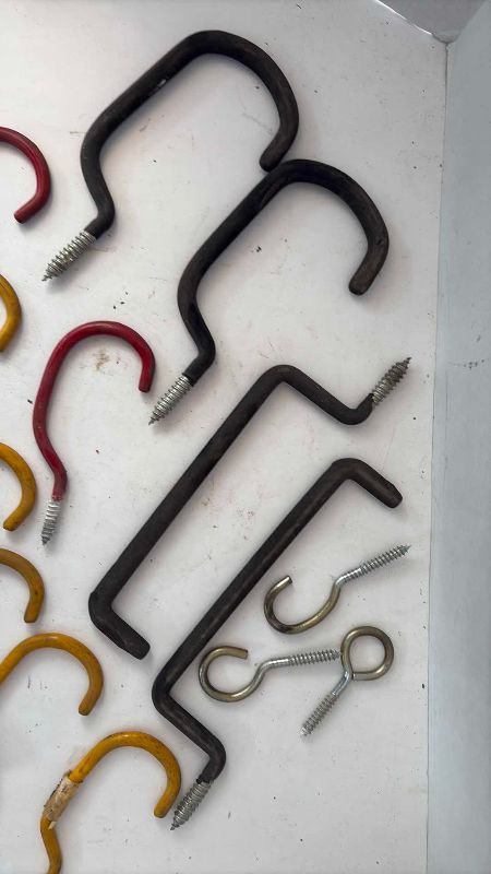 Photo 1 of 14-PCS STORAGE HOOKS