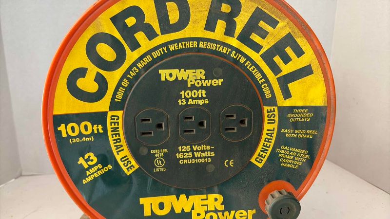 Photo 1 of TOWER POWER CORD REEL 100”